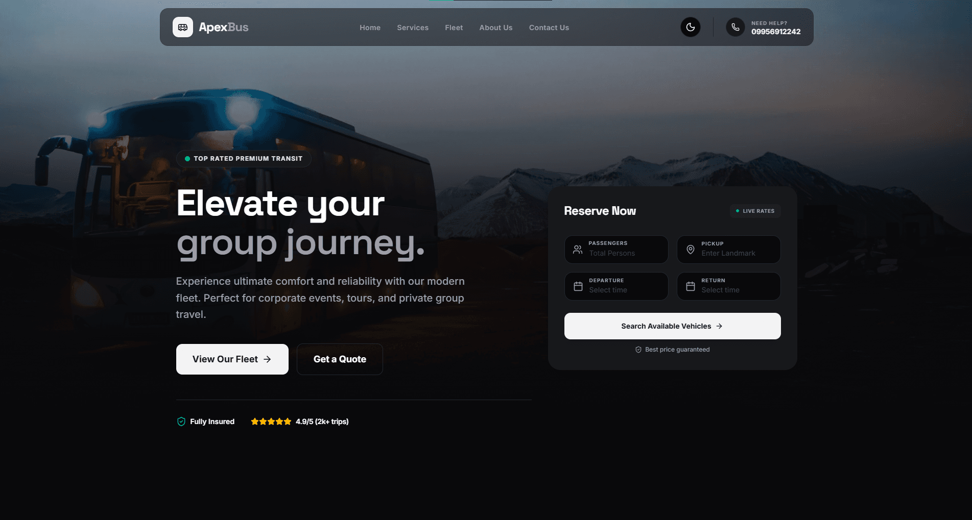 Apex Bus Rental